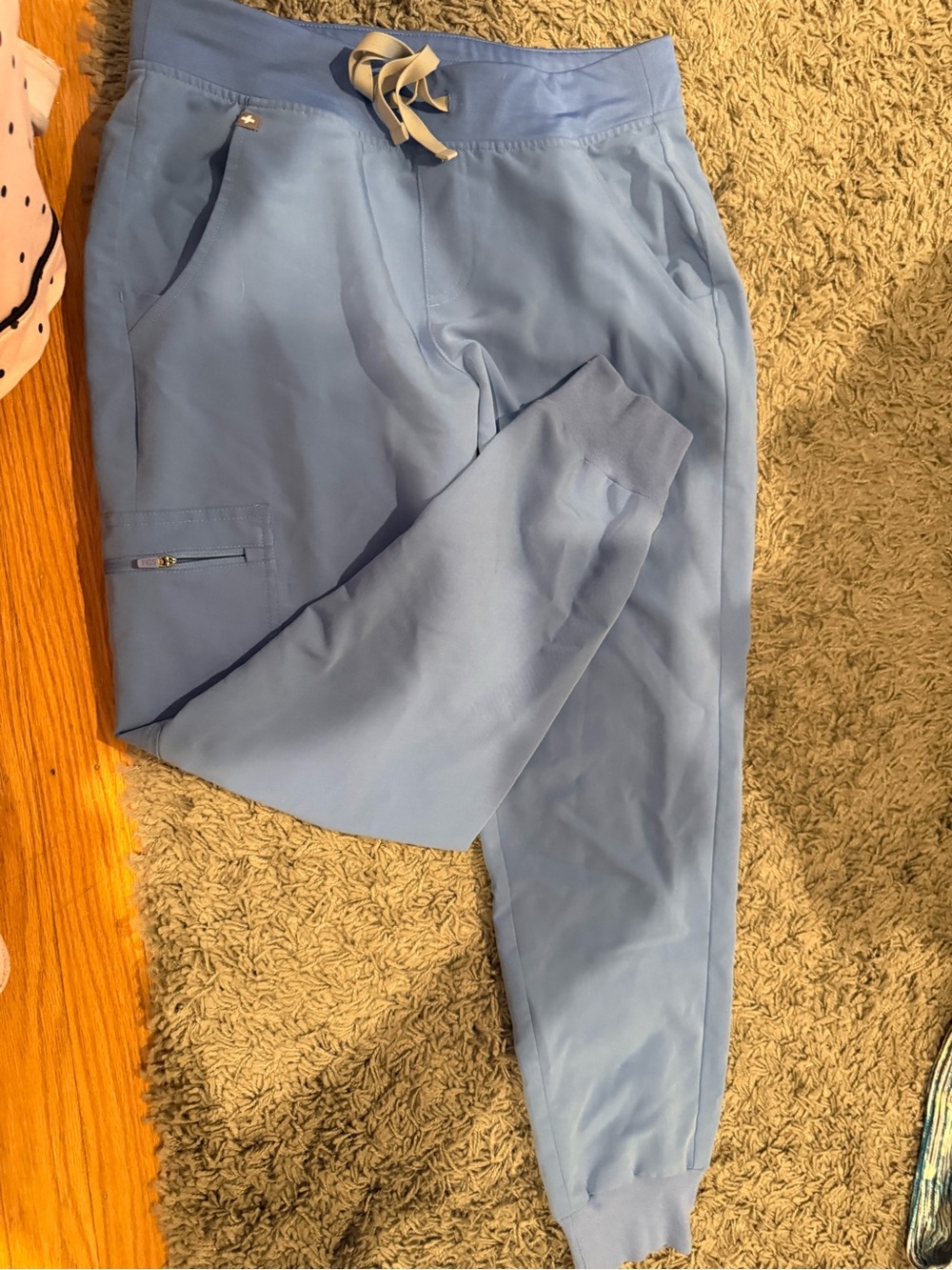 Figs Light Blue Women's Jogger Track Pants